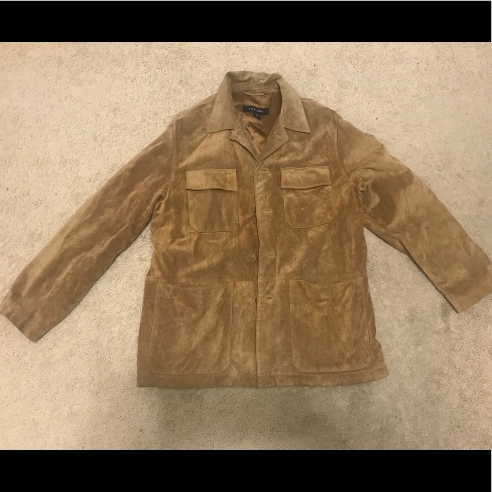 Men’s suede coat